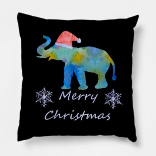 Santa Elephant Pillow