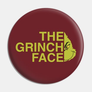 The Grinchy Face Pin