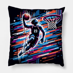 Pixel Perfect Swish: Level Up Your Streetwear Pillow