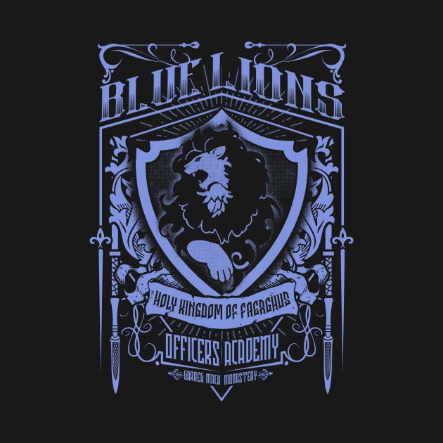 Blue Lions by Arinesart