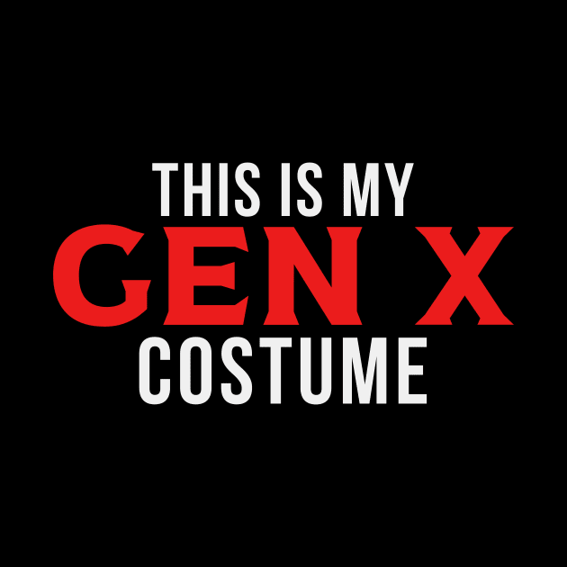 GEN X Costume by Queen of the Minivan