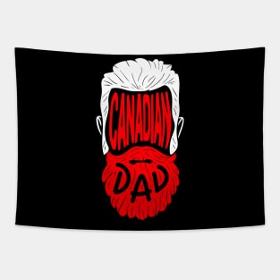 Canadian Dad - Proud Canada Papa Gift Tapestry