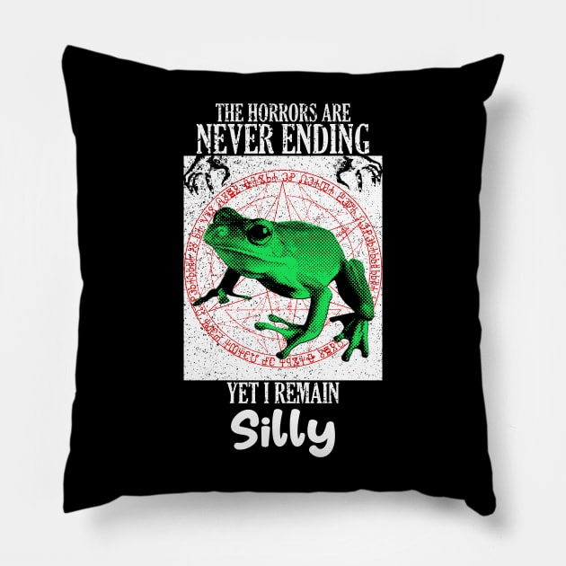 I remain silly Pillow by giovanniiiii