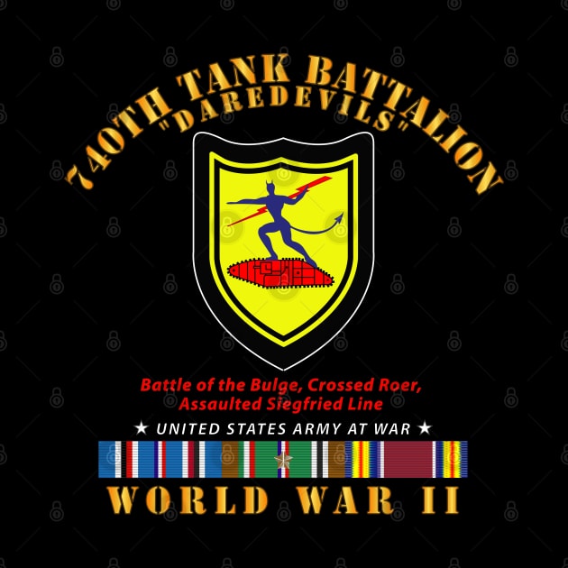 740th Tank Battalion - Daredevils - WWII  EU SVC by twix123844