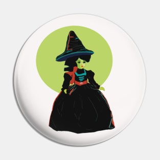 Cute little witch, Wicked Witch  Elphaba (Wizard of Oz) ready to go trick or treating. Pin