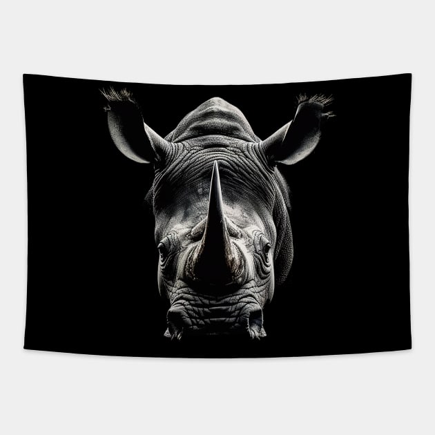 rhino Tapestry by piratesnow