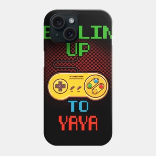 Promoted To YAYA T-Shirt Unlocked Gamer Leveling Up Phone Case