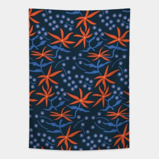 Abstract Botanical Pattern 1 Tapestry