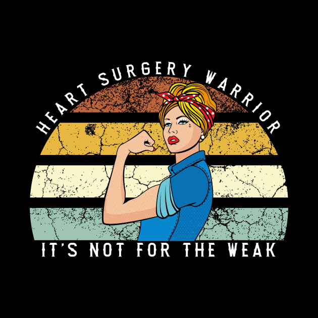 Heart Surgery Recovery Gift, Heart Surgery Warrior by JD_Apparel