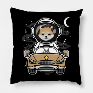 Astronaut Car Dogelon Mars Coin To The Moon Crypto Token Cryptocurrency Wallet Birthday Gift For Men Women Kids Pillow