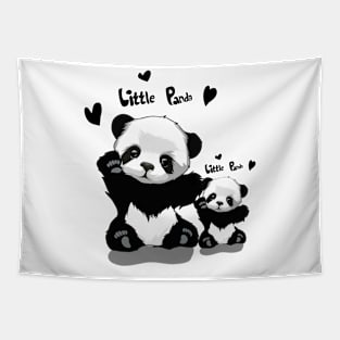 Little panda Tapestry