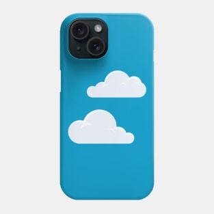 Fluffy clouds Phone Case