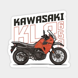 KLR 650 - Orabge Magnet