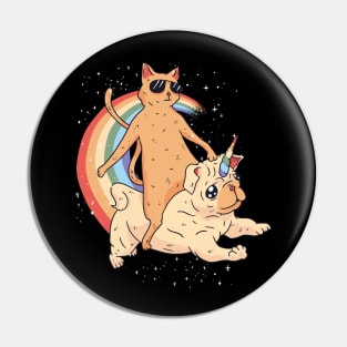 Cat Unidog Pin