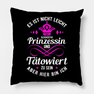 Tattoo Saying In German Word - v5 Pillow