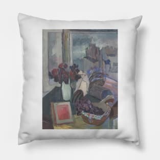 view over uspenski orthodox cathedral - tove jansson Pillow