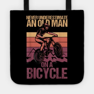 Never Underestimate An Old Guy With A Bicycle Tote