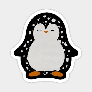 Polka dot penguin Magnet