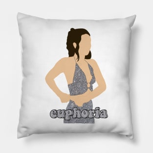 maddy perez euphoria cartoon Pillow