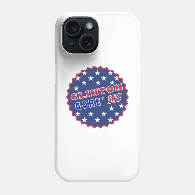 Clinton Gore '92 Gift Phone Case by Family shirts