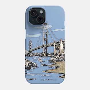 Golden Gate Bridge San Francisco Phone Case