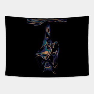 bat pop art Tapestry