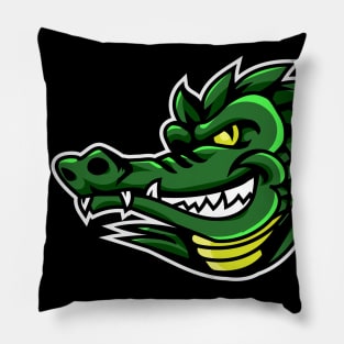 Alligator Crocodile Head Pillow