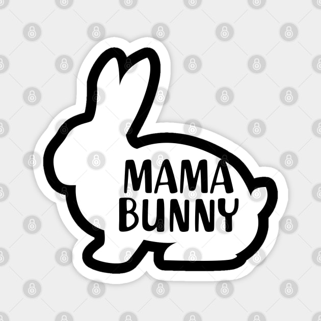 Mama Bunny Magnet by KC Happy Shop