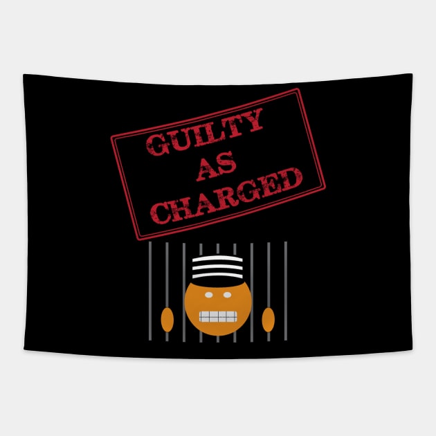 Guilty as Charged Tapestry by SnarkSharks