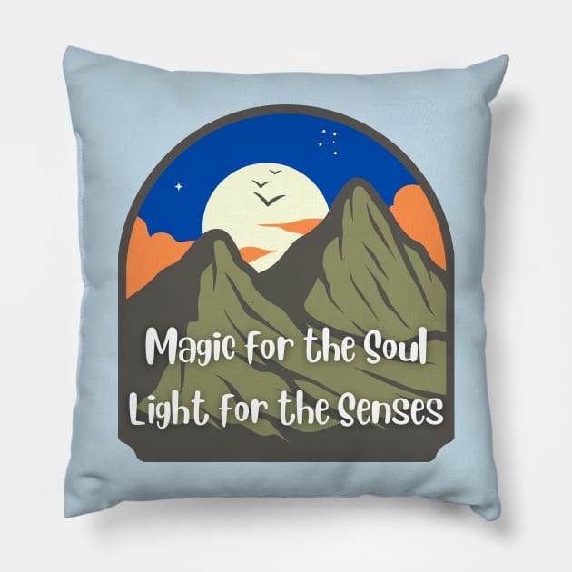 Magic for the Soul Pillow by MelloHDesigns