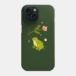 Frog and Flower Phone Case