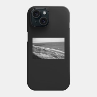 A view over the Norfolk coast from the cliff tops Phone Case