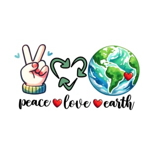 Peace Love Earth T-Shirt