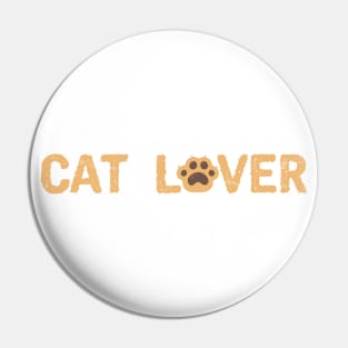 Cat lover Pin