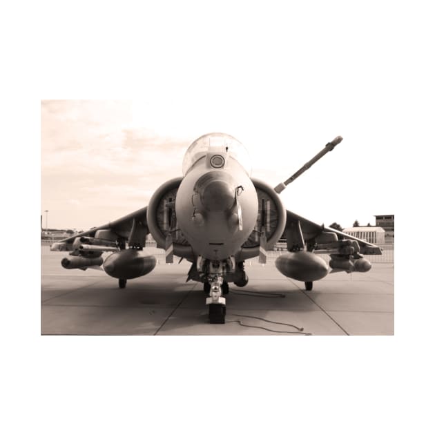 RAF Harrier aircraft by captureasecond