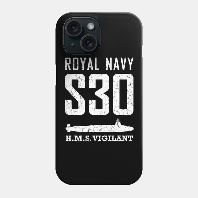 Royal Navy Submarine S 30 Phone Case by Wellcome Collection