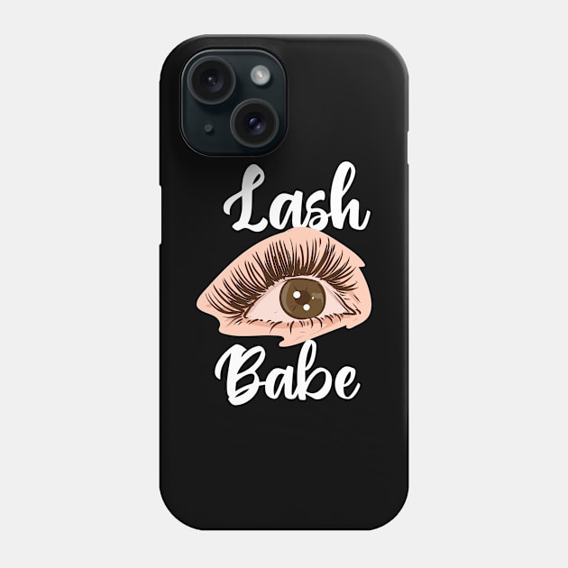 Lash Babe Phone Case by maxcode