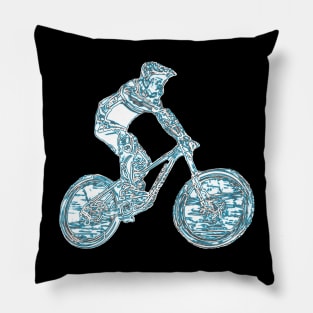 mtb downhill Pillow