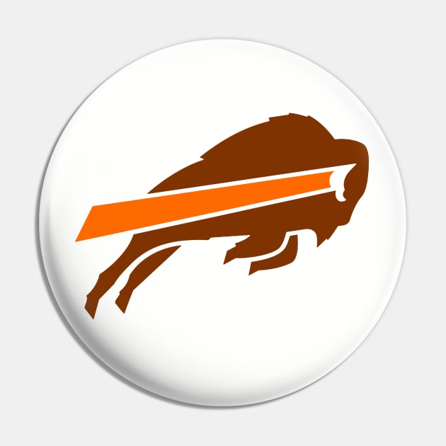 Cleveland Browns Buffalo Bills Fan Pin by Pastime Pros