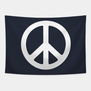 World Peace Sign Art Graffiti Activist Tapestry