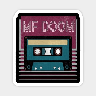 Great Mf Doom Gift For Name Vintage Styles Color 70s 80s 90s Magnet