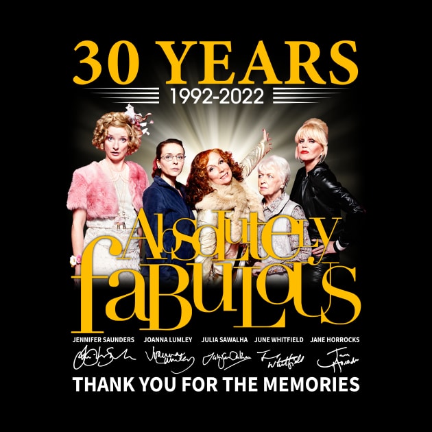 30 years 1992 2022 Absolutely Fabulous by chaxue