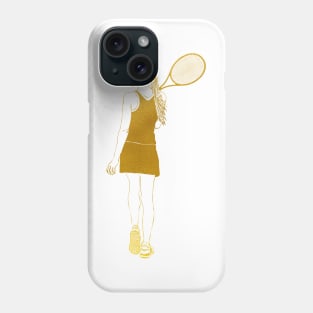 Tennis Player Girl Phone Case