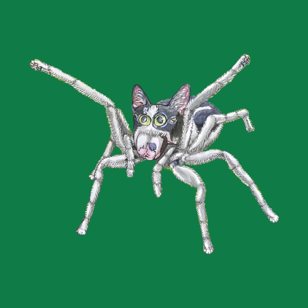Jumping Spider Kitty by RaLiz