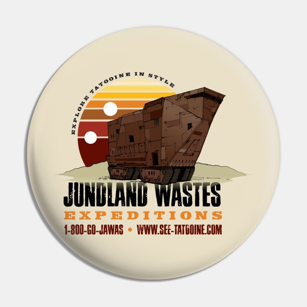 Jundland Wastes Expeditions Pin by MindsparkCreative