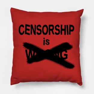 Censorship is ------- Pillow