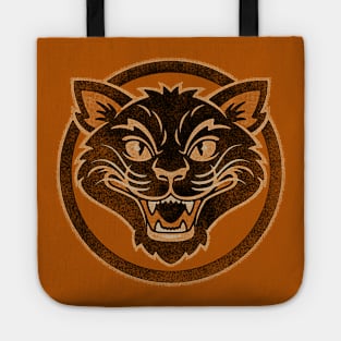 Vintage Cat Two Color Tote