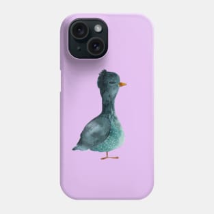 Asleep Pigeon Phone Case