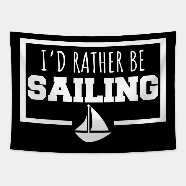 I'd rather be sailing Tapestry by LunaMay