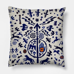 Viking Shaman Talisman Ritual Pillow